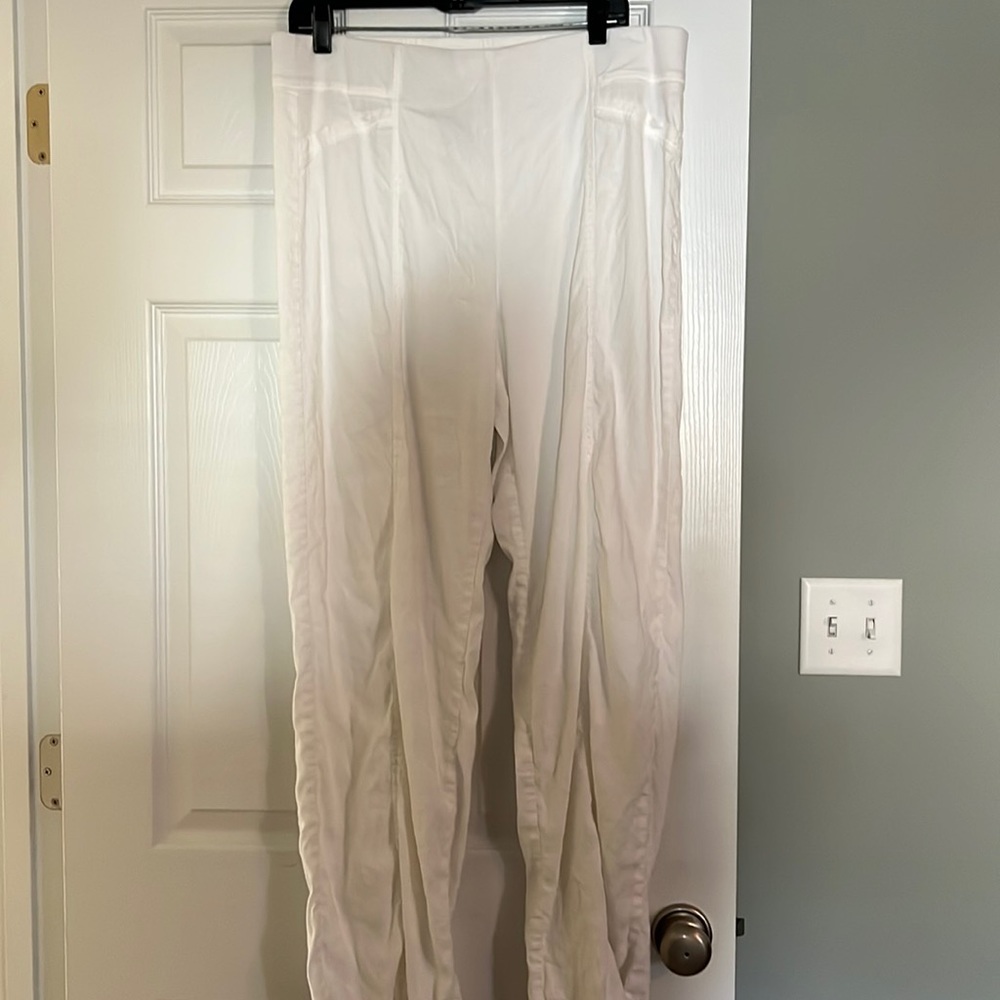 White Linen Pants